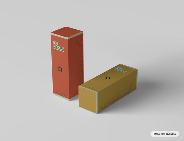 Free Box Mockup Psd