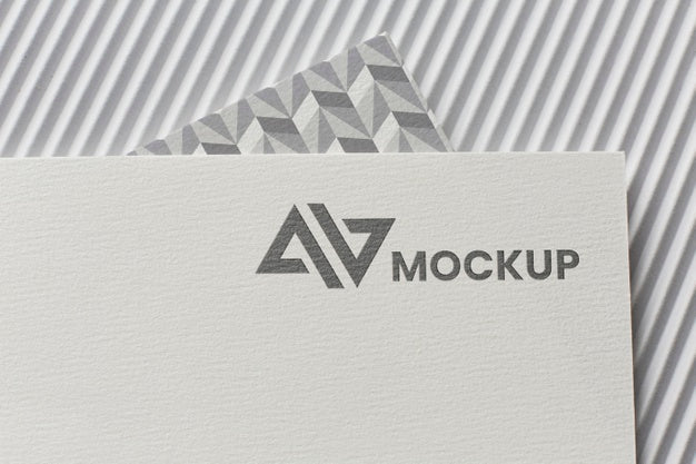 Free Branding Mock-Up On Card Assortment Psd