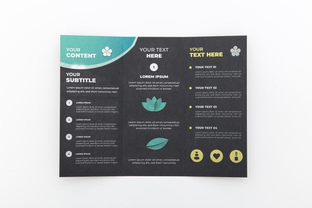 Free Brochure Concept Mock-Up Psd