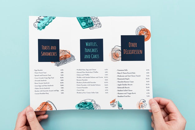 Free Brochure Concept Mock-Up Psd