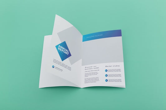Free Brochure Concept Mock-Up Psd