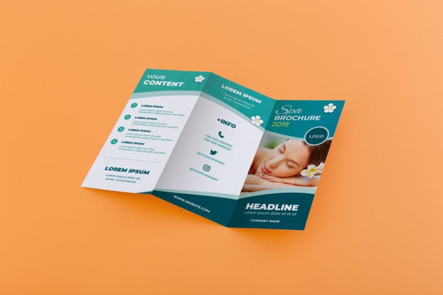 Free Brochure Concept Mock-Up Psd