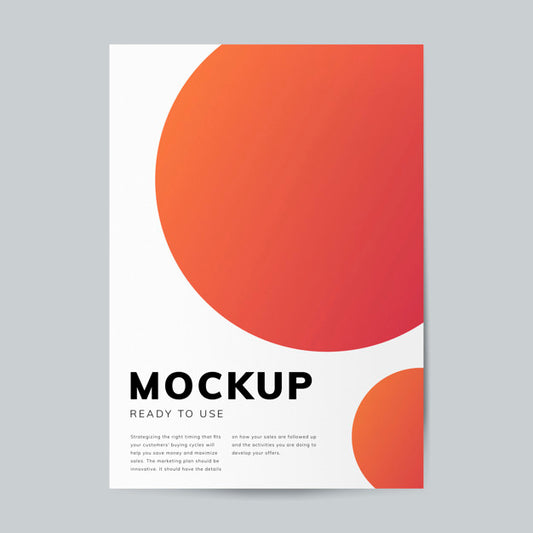 Free Brochure Design Template Mockup Psd