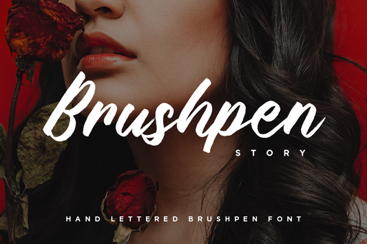 Free Brushpen Story Font