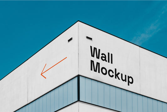 Free Building Wall Mockup
