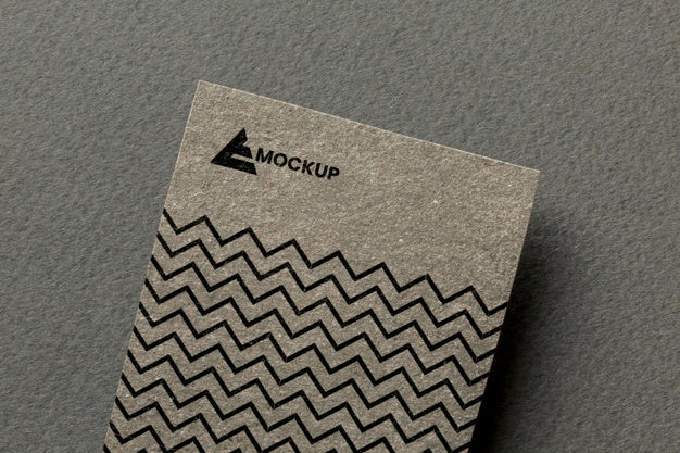 Free Business Branding On Card Mock-Up Arrangement Psd