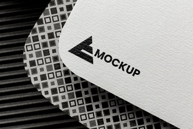 Free Business Branding On Card Mock-Up Psd