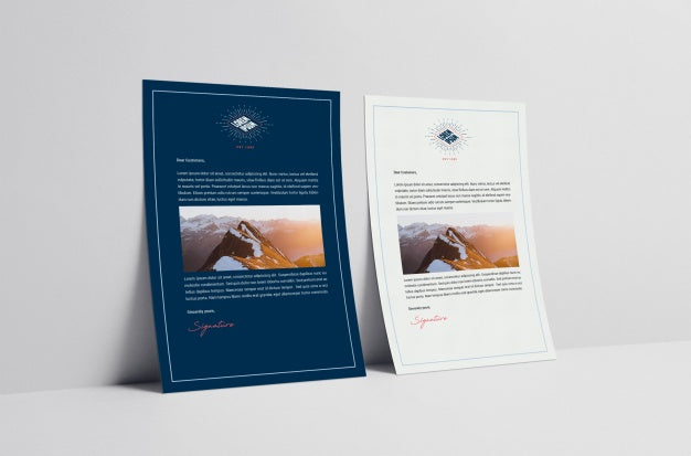 Free Business Brochure Mock Up Psd