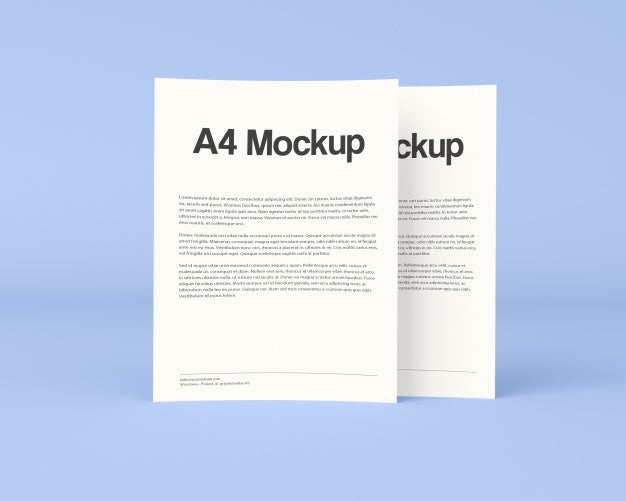 Free Business Brochure Mockup Psd