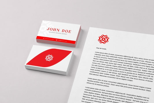 Free Business Card And Document Mock Up Psd