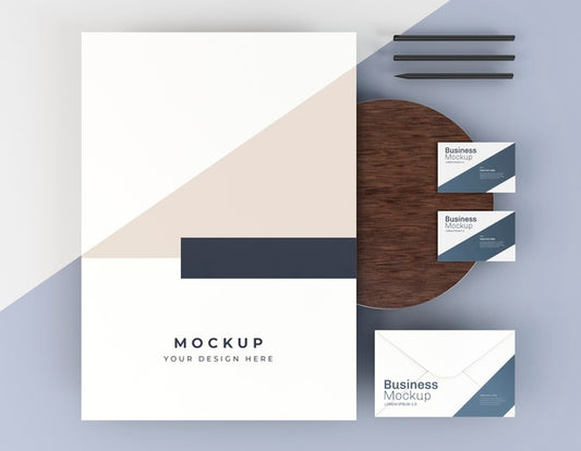 Free Business Card Mock-Up And Poster Psd
