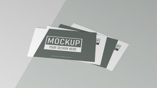Free Business Card Mock-Up Assortment Psd