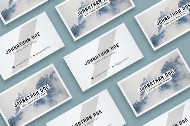 Free Business Card Mock Up Psd