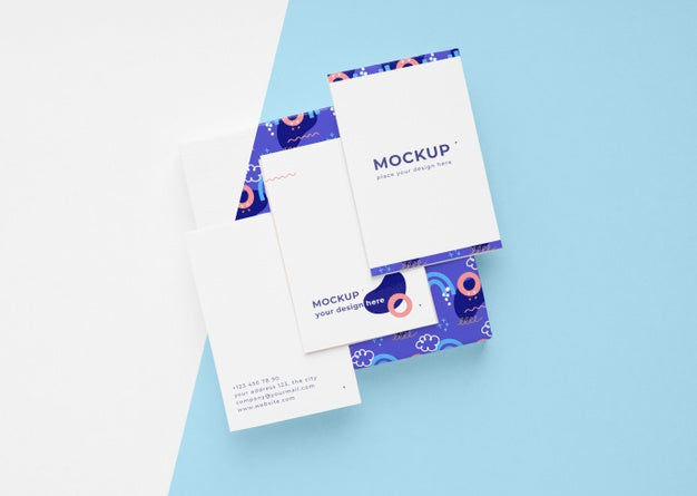 Free Business Card Mock-Up Psd