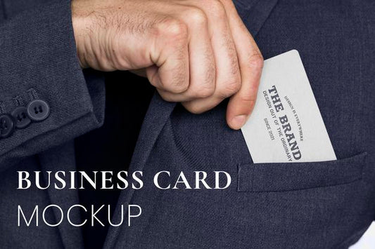 Free Business Card Mockup In A Businessman Hand Psd