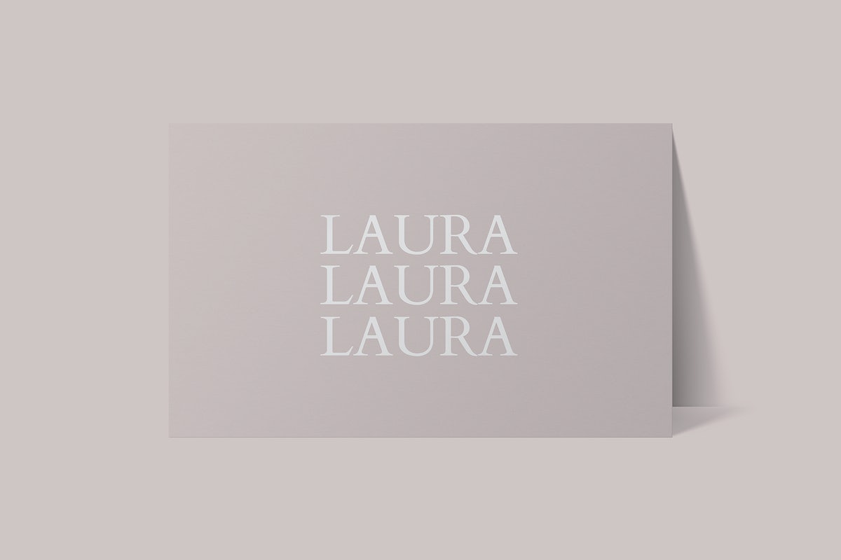 Free Business Card Mockup Psd In Gray Tone