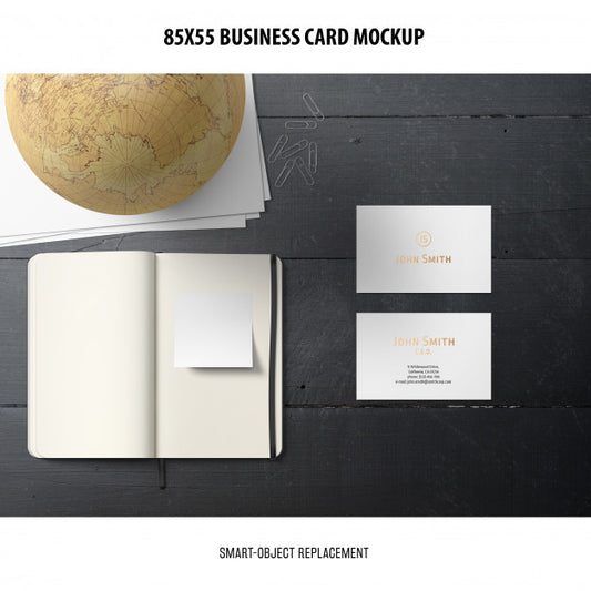 Free Business Card Mockup Psd