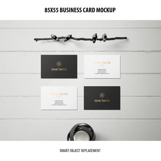 Free Business Card Mockup Psd