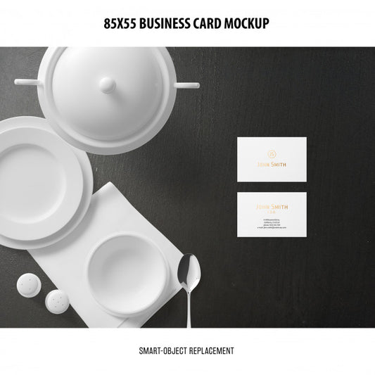 Free Business Card Mockup Psd