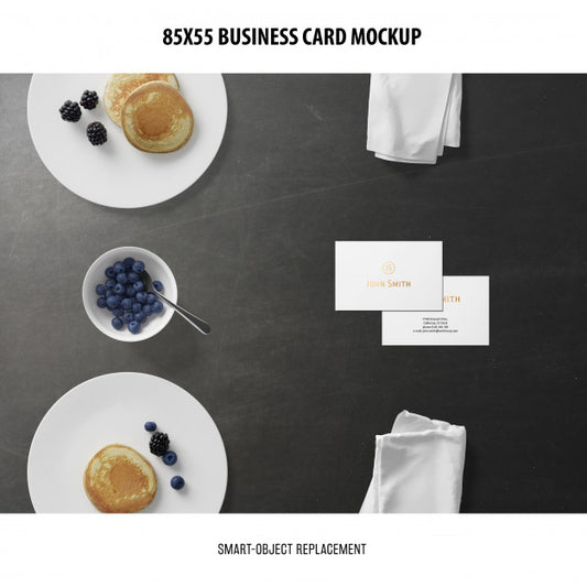 Free Business Card Mockup Psd