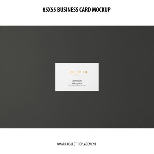 Free Business Card Mockup Psd