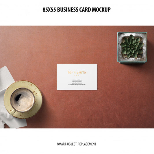 Free Business Card Mockup Psd