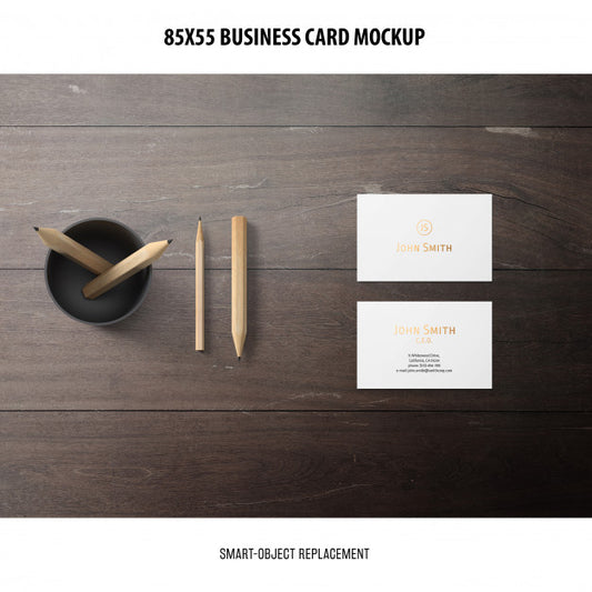 Free Business Card Mockup Psd