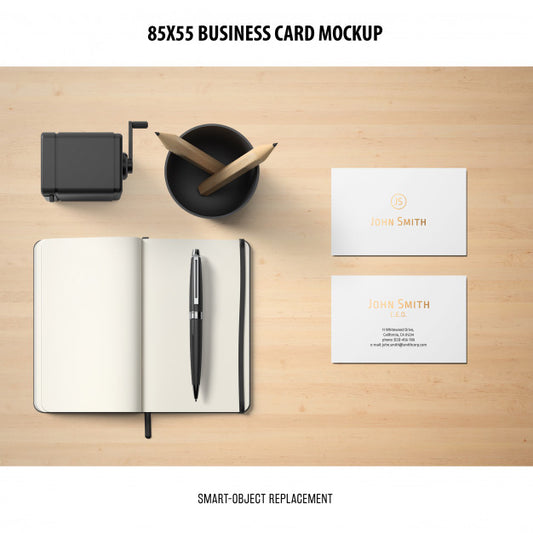 Free Business Card Mockup Psd