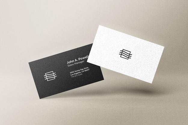 Free Business Card Mockup Psd