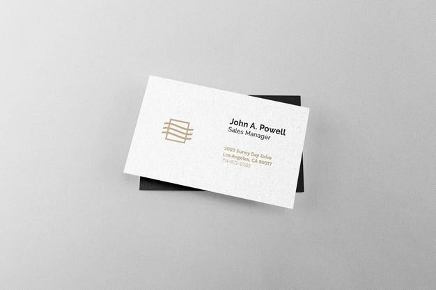 Free Business Card Mockup Psd