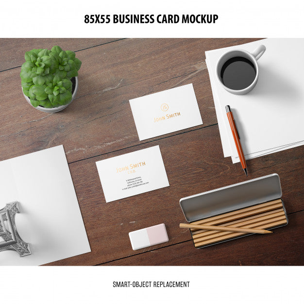 Free Business Card Mockup Psd