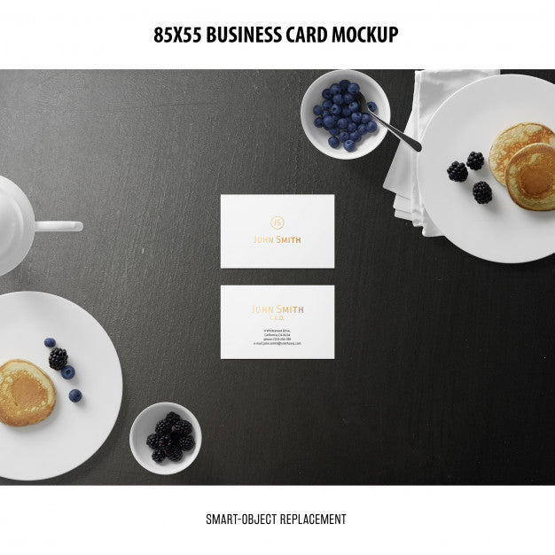 Free Business Card Mockup Psd