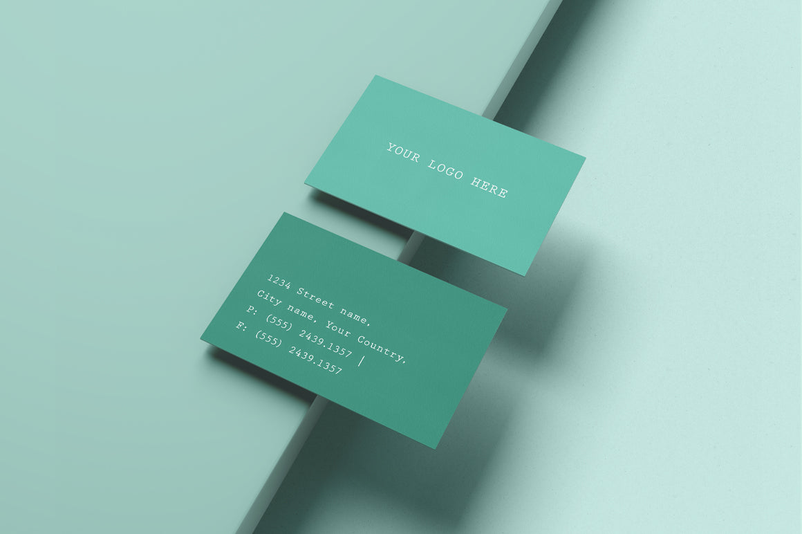 Free Business Card Mockup