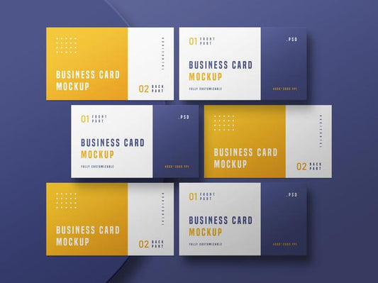 Free Business Card Set Mockup Psd