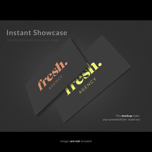 Free Business Card With Logo Mock Up Psd