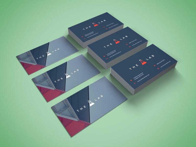 Free Business Cards Mockup Vol.13