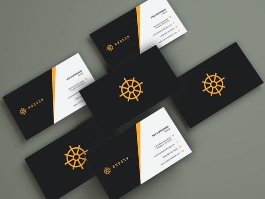 Free Business Cards Mockup Vol.16