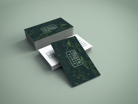 Free Business Cards Mockup Vol.17
