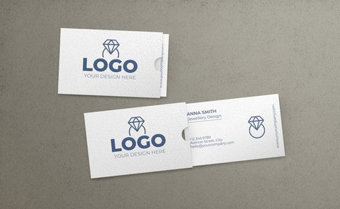 Free Business Cards With Folder Mockup Psd