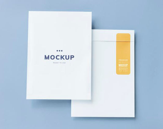 Free Business Document And Envelope Mockup Psd
