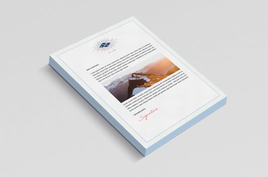 Free Business Document Mock Up Psd