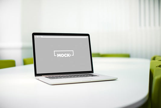 Free Business Macbook Mockup