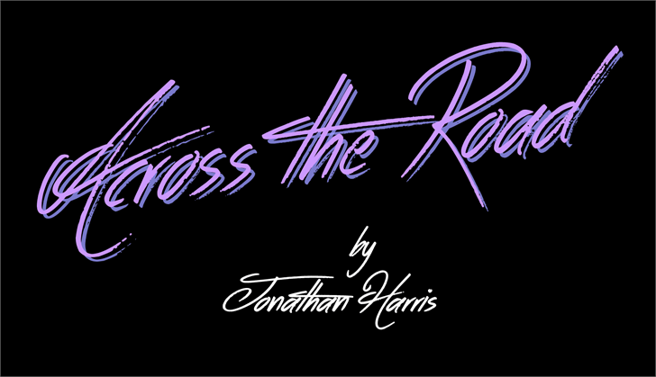 Free Across the Road Font