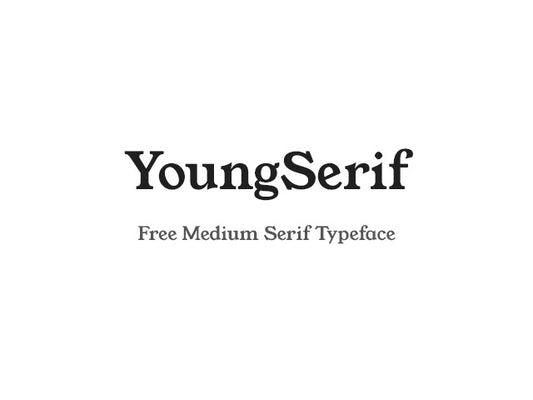 Free YoungSerif