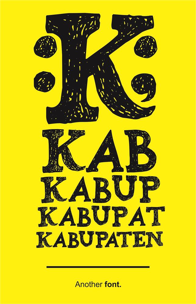 Free Kabupaten Font
