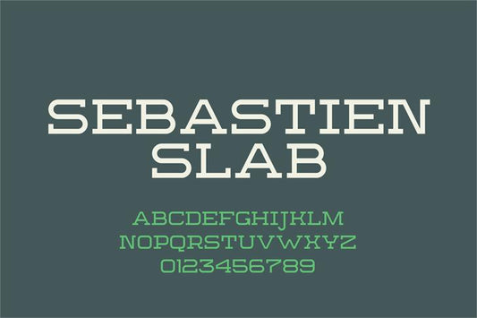 Free Sebastien Slab Font