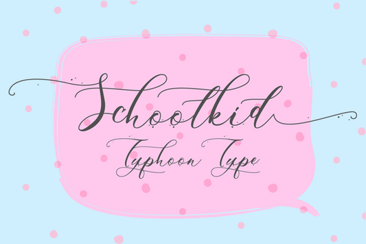 Free Schoolkid Font