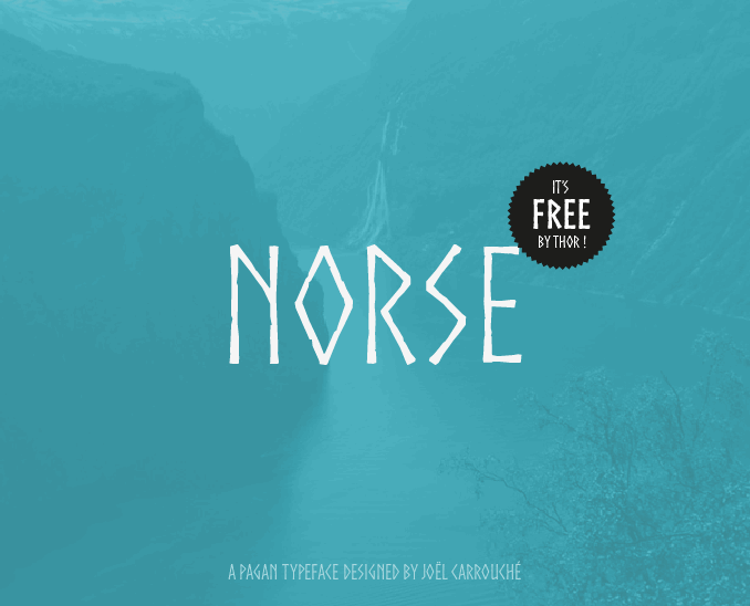 Free Norse Font