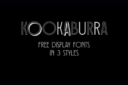 Free Kookaburra Font Family