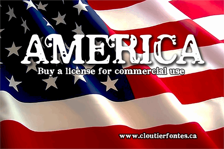 Free CF America Font